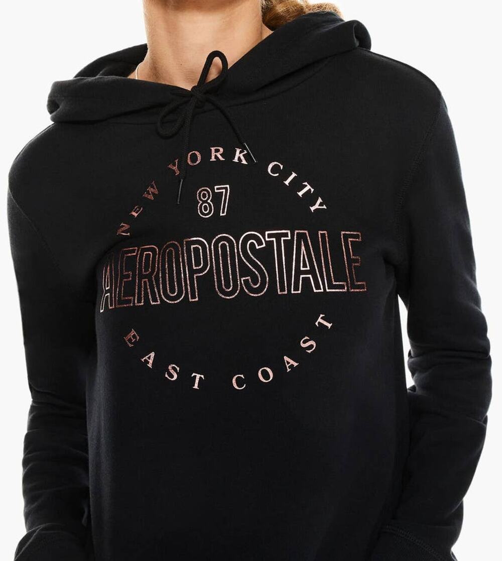 Aero Aeropostale Women's Pull Over Hoodie Sweatshirt Size Large New